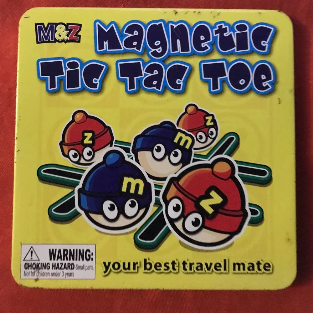 Magnetic Tic Tac M&Z Toy-Goes well during Traveling